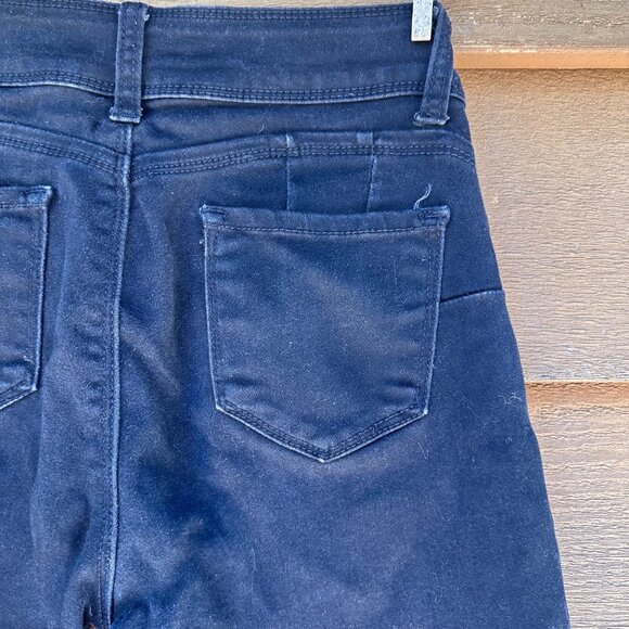 Telepatia Black Distressed High-Waist Jeggings Size 7/28  Womens Stretch Denim P - Picture 10 of 12